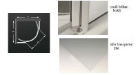 Roltechnik sprchový kout PXR2N 900 výplň transparent rám brillant 531-900R55N-00-02